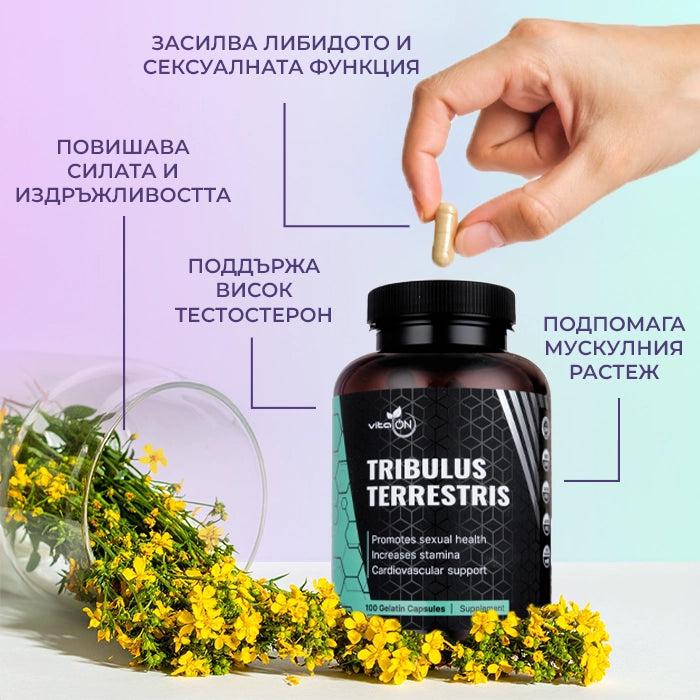 ползи от приема на трибулус терестрис от vitaon